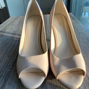 Cole Haan Harlow Open Toe Pump 8.5 (Never Worn)